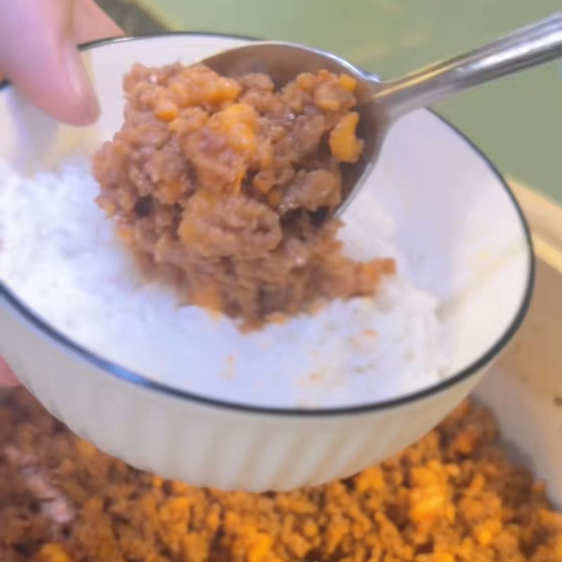 Bước 5 Thành phẩm Mắm tép chưng tôm thịt