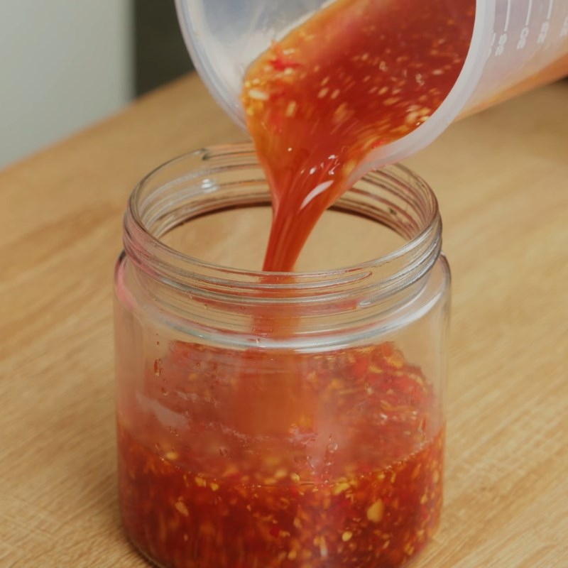 Bước 4 Thành phẩm Nước sốt chua ngọt