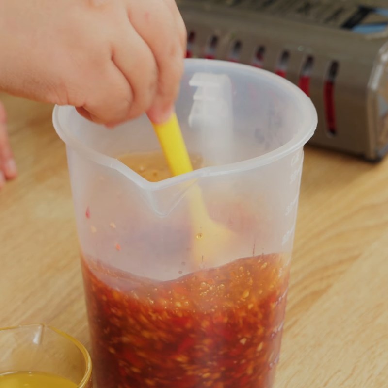 Bước 4 Thành phẩm Nước sốt chua ngọt