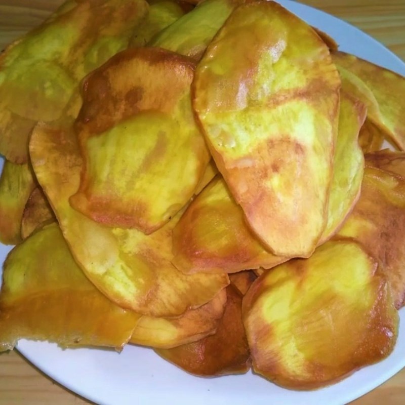 Bước 3 Thành phẩm Khoai lang chiên không cần bột