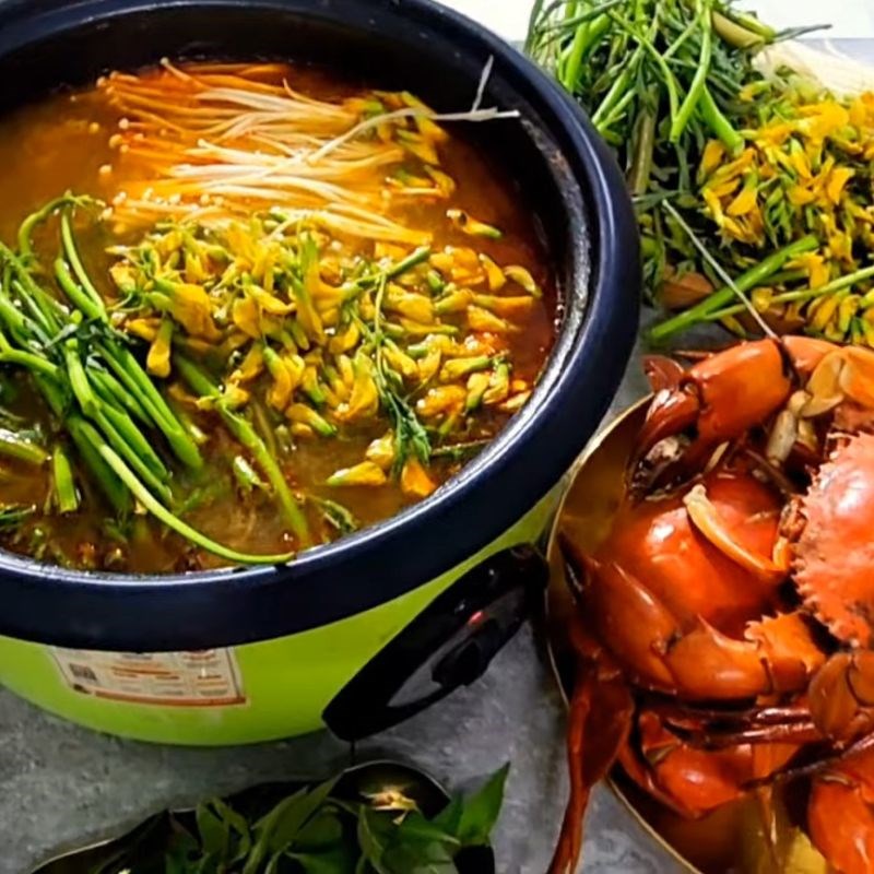 Bước 6 Thành phẩm Lẩu cua Cà Mau