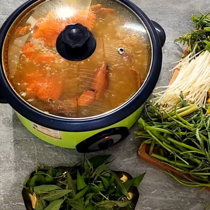 Bước 6 Thành phẩm Lẩu cua Cà Mau