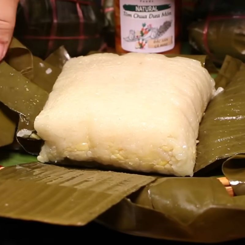 Bước 5 Thành phẩm Gói bánh chưng bằng lá chuối
