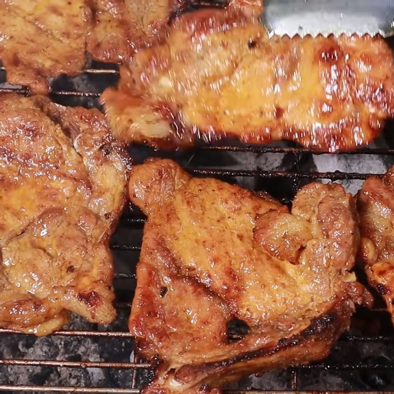 Bước 5 Thành phẩm Ướp thịt nướng đơn giản