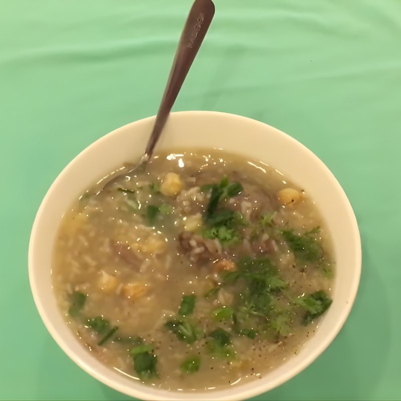 Bước 5 Thành phẩm Cháo chim bồ câu