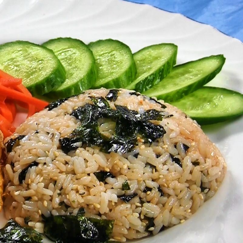 Bước 3 Thành phẩm Cơm trộn rong biển