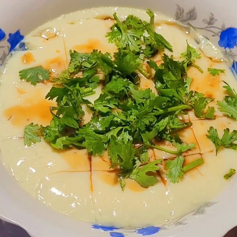 Bước 3 Thành phẩm Trứng hấp mềm mịn