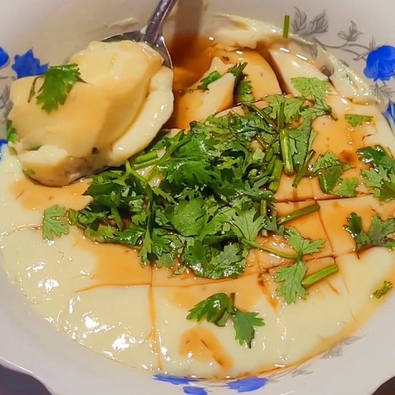 Bước 3 Thành phẩm Trứng hấp mềm mịn