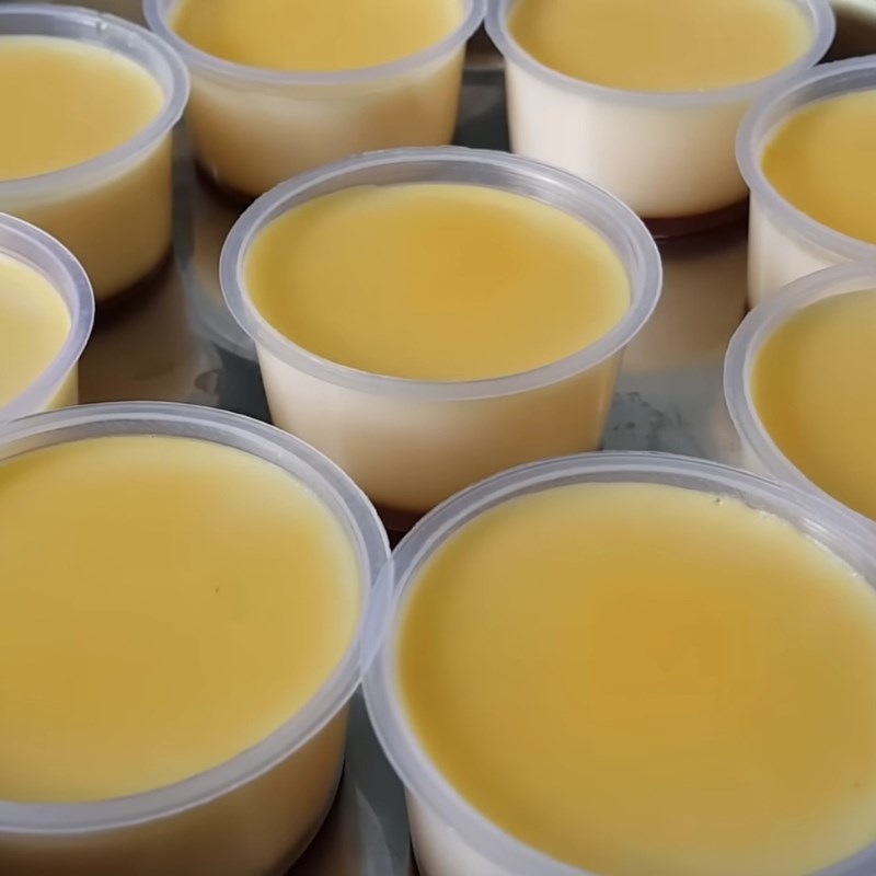 Bước 4 Thành phẩm Bánh flan công thức kinh doanh