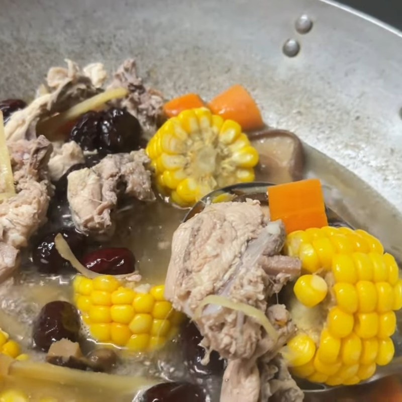 Bước 5 Thành phẩm Gà hầm nấm