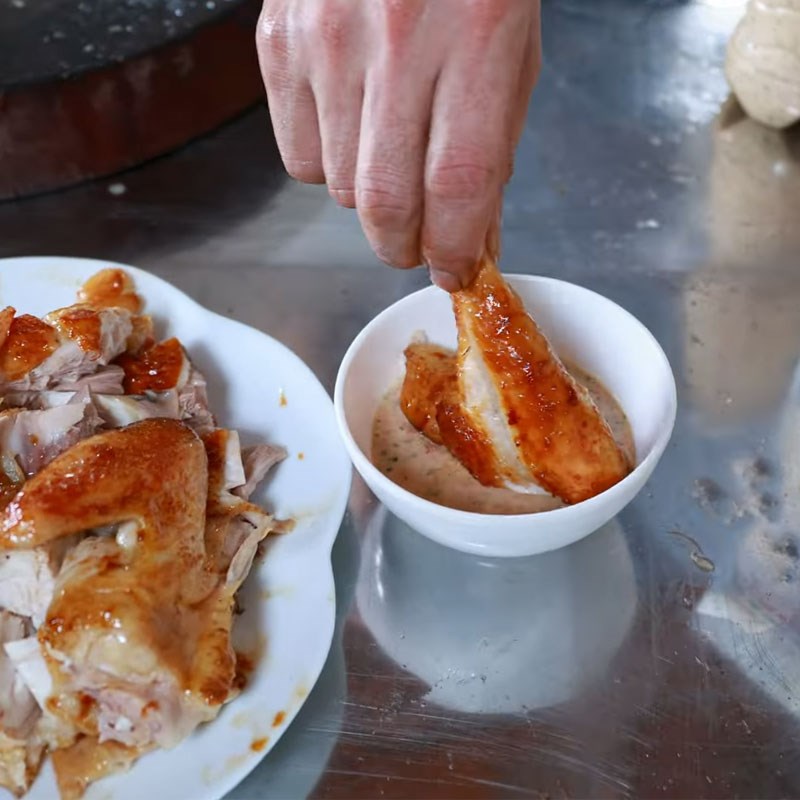 Bước 3 Thành phẩm Sốt chấm gà nướng