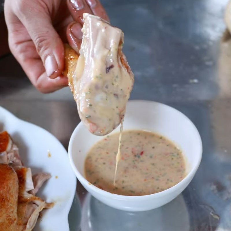 Bước 3 Thành phẩm Sốt chấm gà nướng