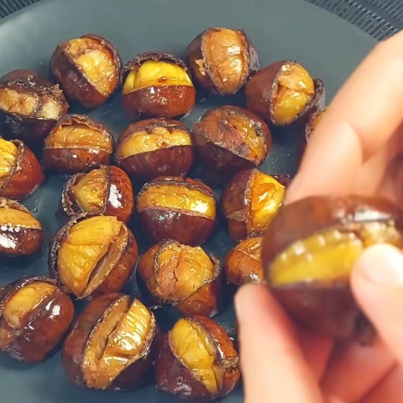 Bước 5 Thành phẩm Hạt dẻ luộc