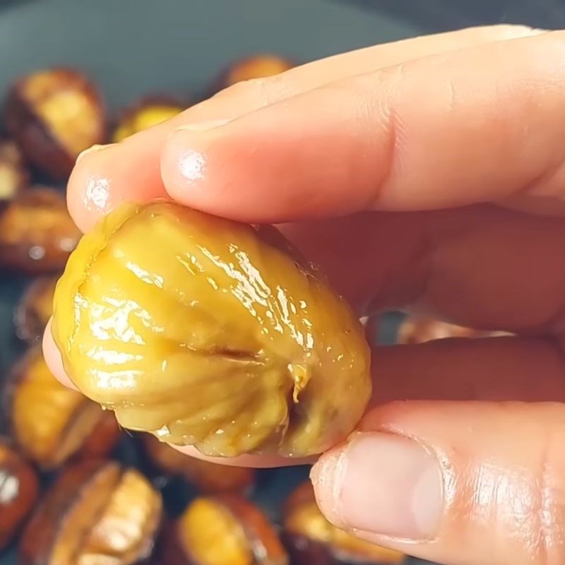 Bước 5 Thành phẩm Hạt dẻ luộc