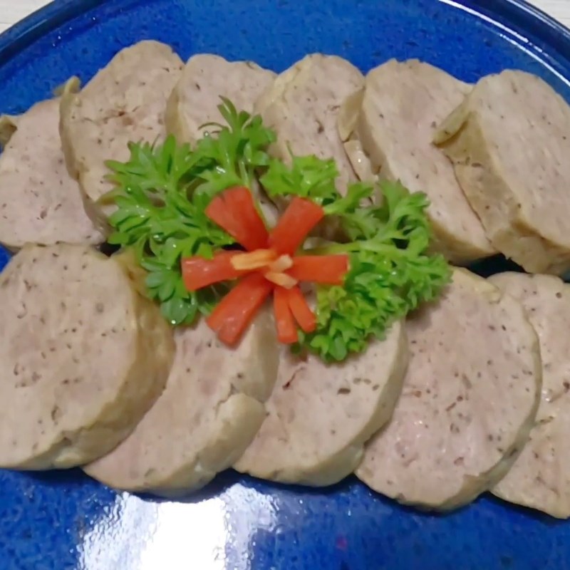 Bước 6 Thành phẩm Giò lụa truyền thống