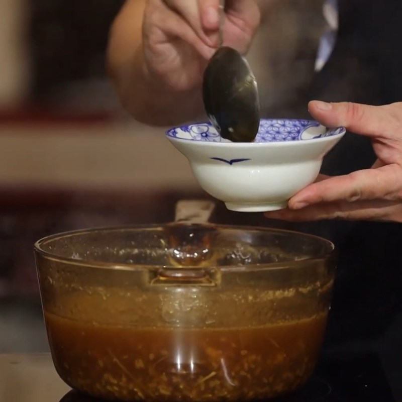 Bước 4 Thành phẩm Chè gạo nếp gừng