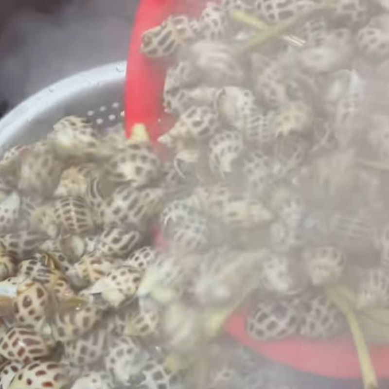 Bước 5 Thành phẩm Ốc hương luộc