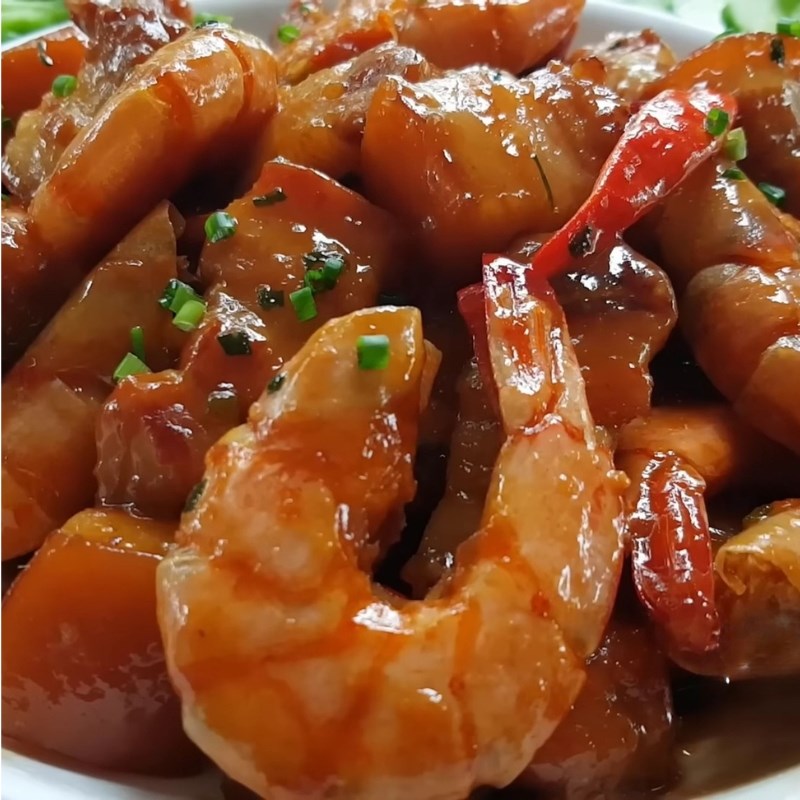 Bước 5 Thành phẩm Thịt kho tôm