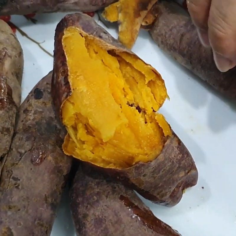 Bước 7 Thành phẩm Khoai lang mật nướng
