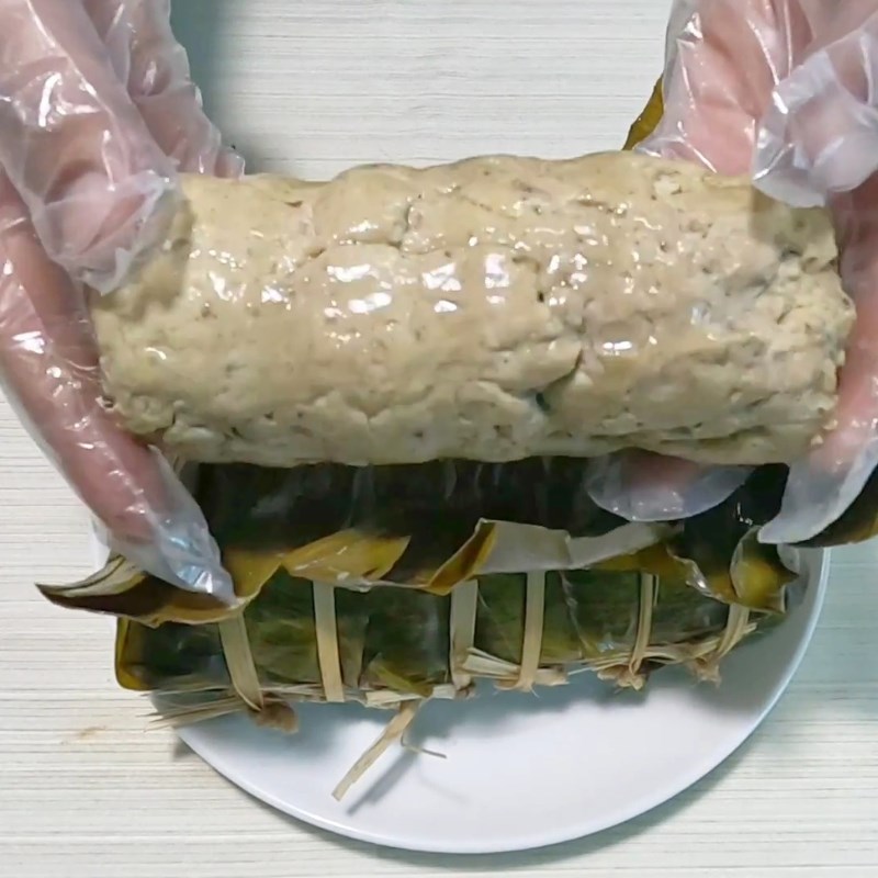 Bước 6 Thành phẩm Giò lụa truyền thống