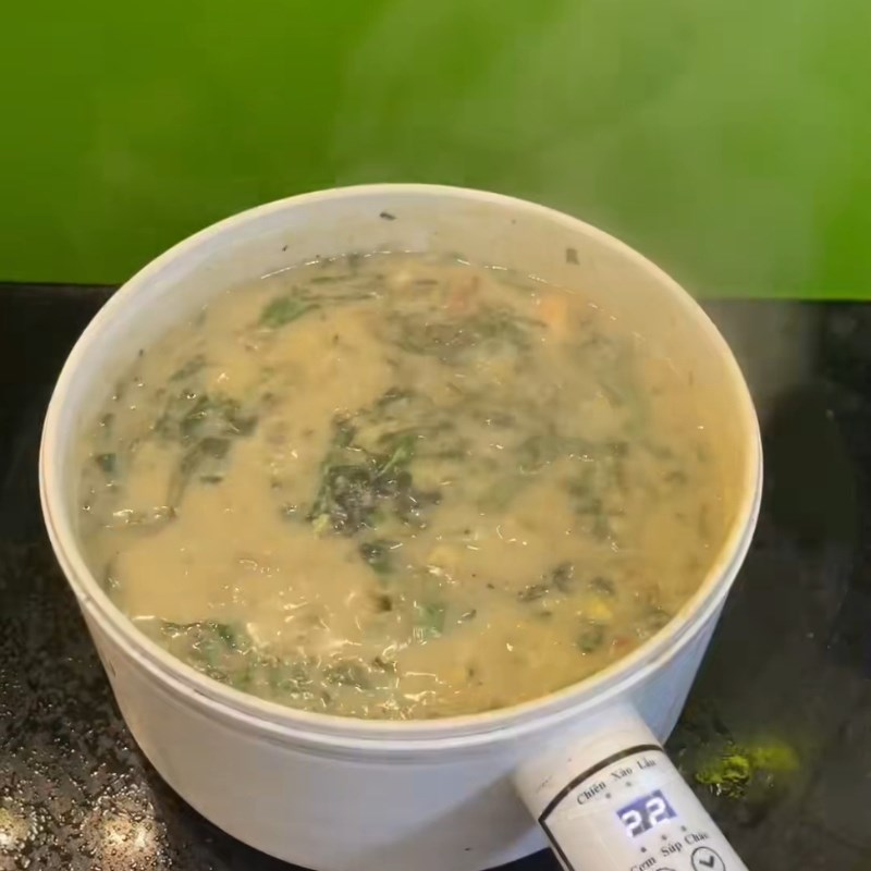 Bước 5 Thành phẩm Chuối nấu đánh nhuyễn