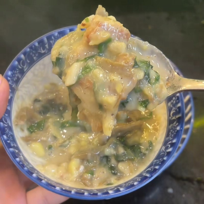 Bước 5 Thành phẩm Chuối nấu đánh nhuyễn