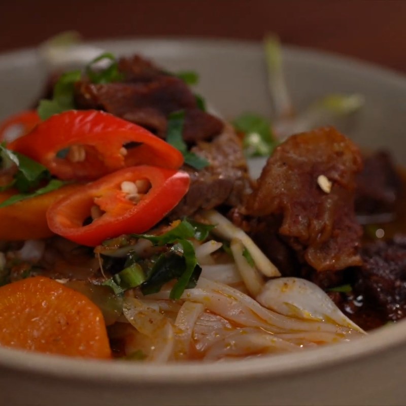 Bước 5 Thành phẩm Bò kho nấu bằng gói gia vị