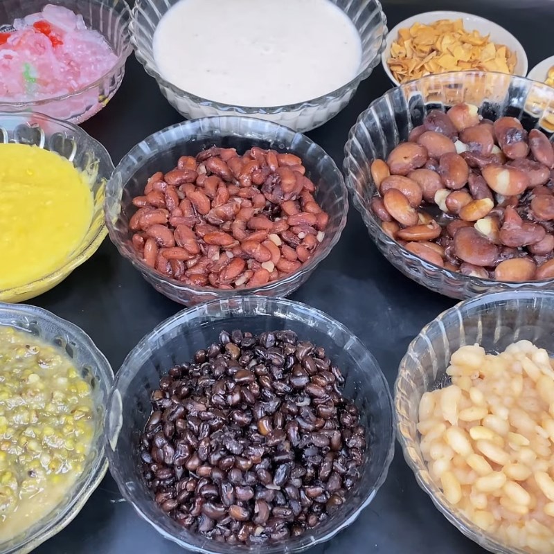 Bước 6 Thành phẩm Chè thập cẩm nước cốt dừa