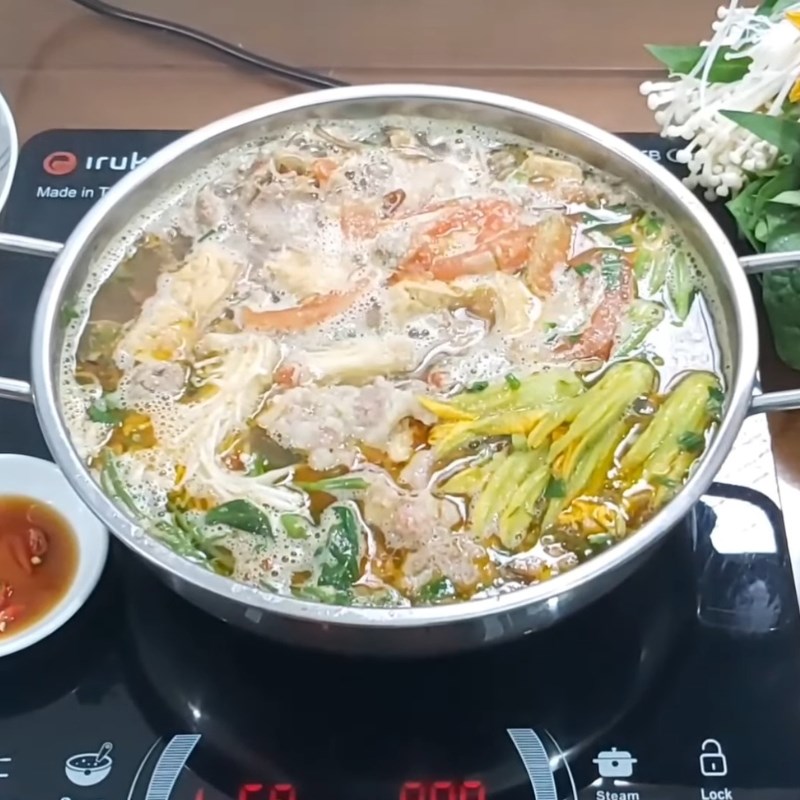 Bước 5 Thành phẩm Lẩu cua đồng miền Nam