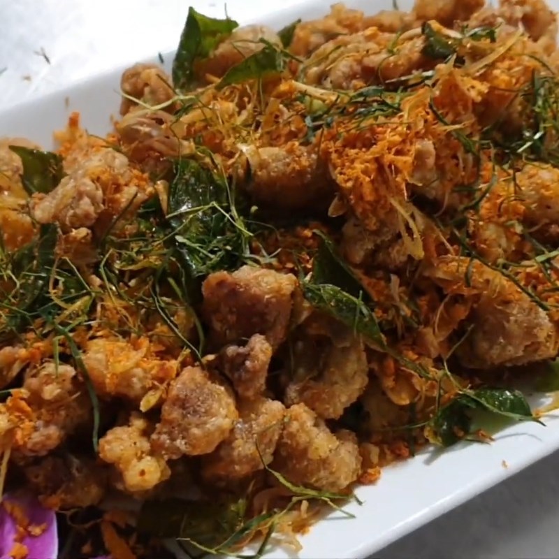 Bước 7 Thành phẩm Sụn gà rang muối Hong Kong