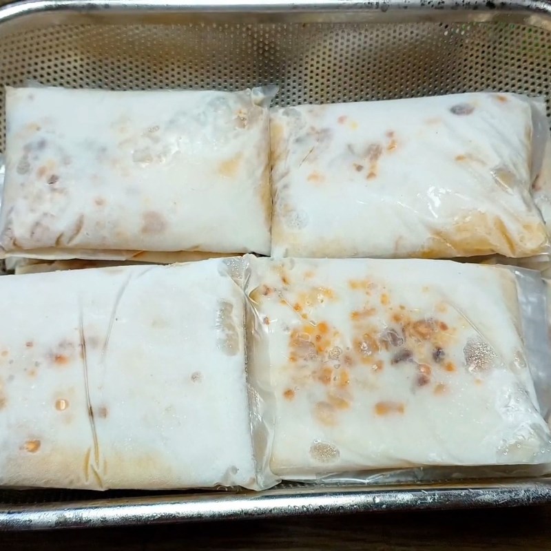 Bước 5 Thành phẩm Kem chuối bột năng