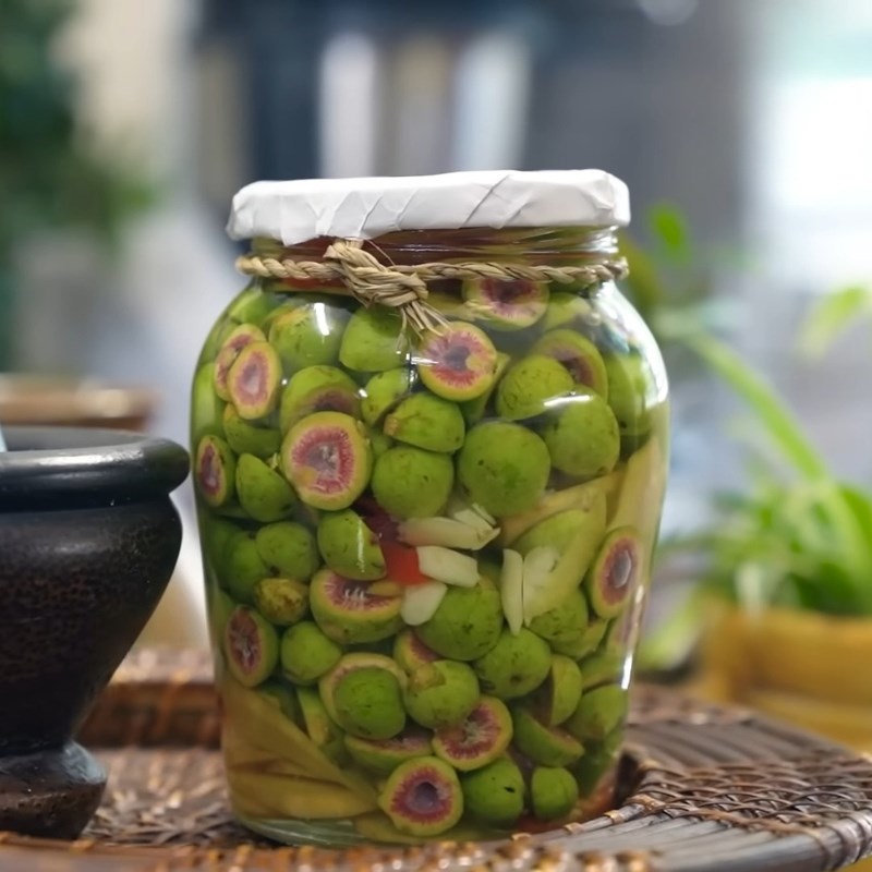 Bước 7 Thành phẩm Muối sung chua ngọt