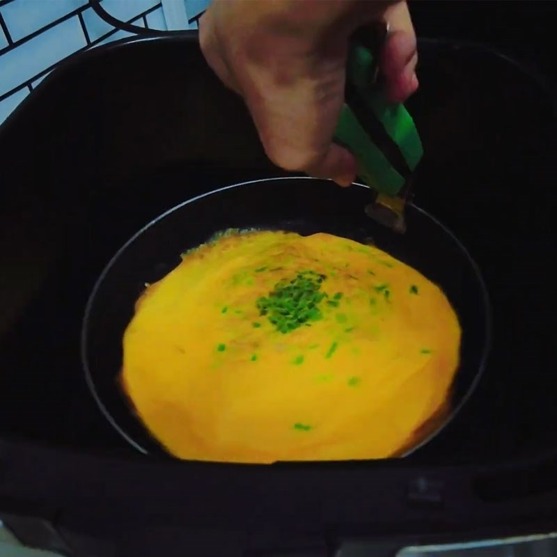 Bước 5 Thành phẩm chiên trứng bằng nồi chiên không dầu