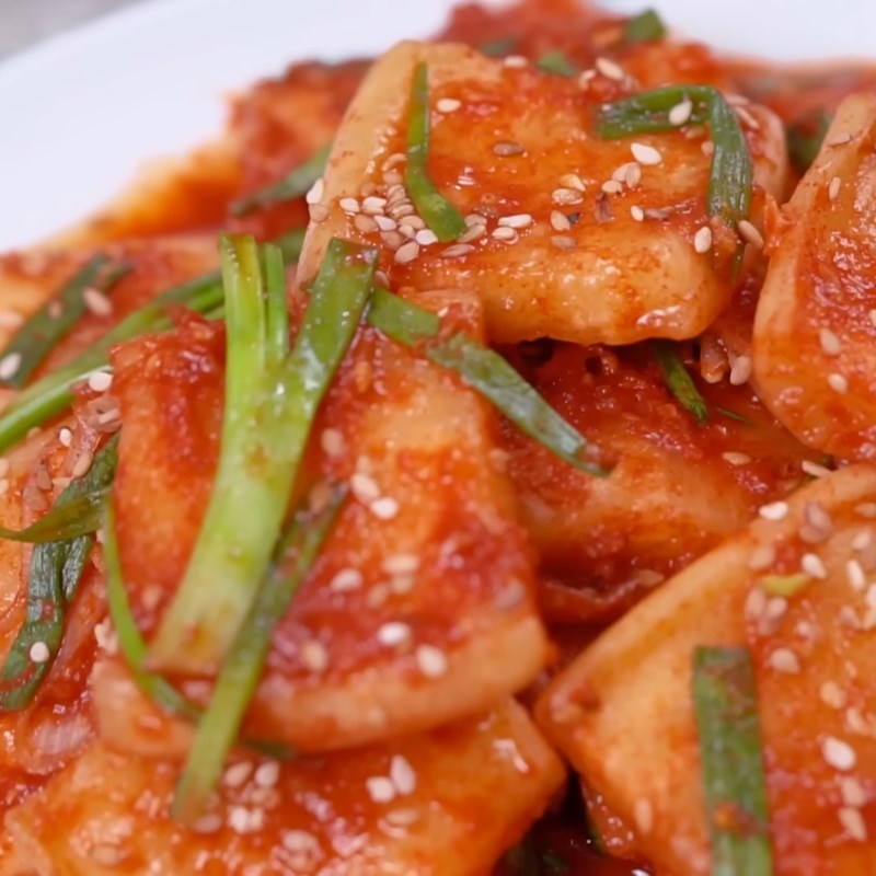 Bước 7 Thành phẩm Kim chi củ cải trắng