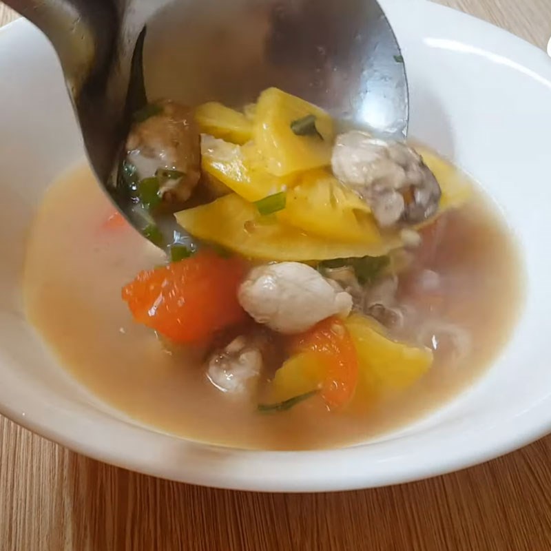 Bước 5 Thành phẩm canh chua hàu sữa