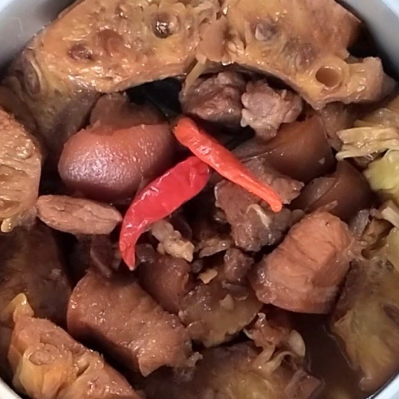 Bước 5 Thành phẩm Mít non kho thịt