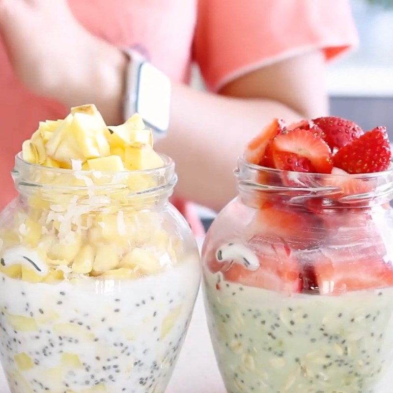 Bước 5 Thành phẩm Sữa chua yến mạch