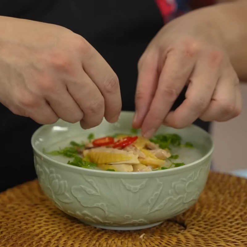 Bước 5 Thành phẩm Cháo gà miền Bắc