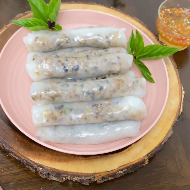 Bước 6 Thành phẩm Bánh cuốn bằng bột gạo