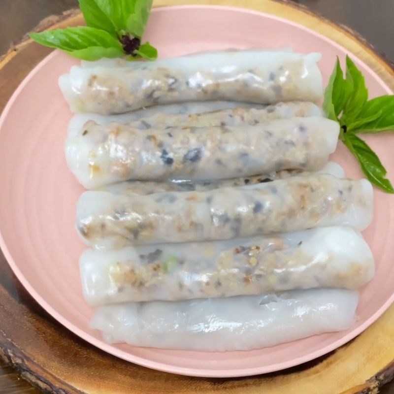 Bước 6 Thành phẩm Bánh cuốn bằng bột gạo