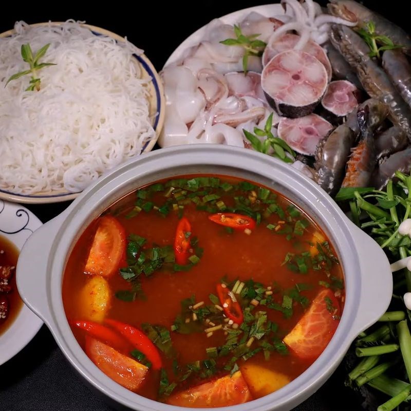 Bước 6 Thành phẩm lẩu thái hải sản