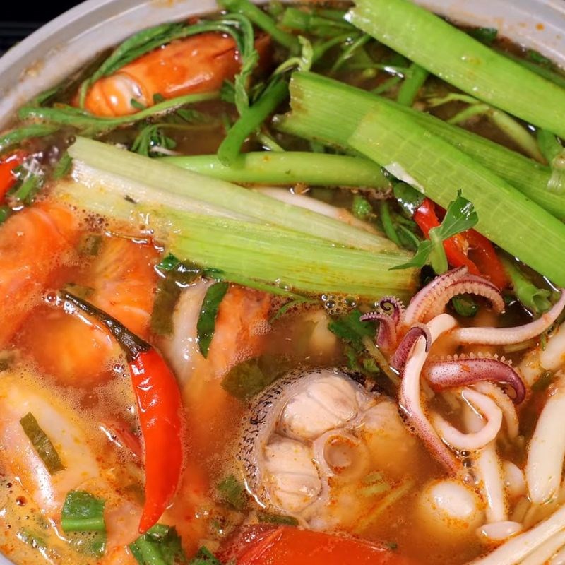 Bước 6 Thành phẩm lẩu thái hải sản