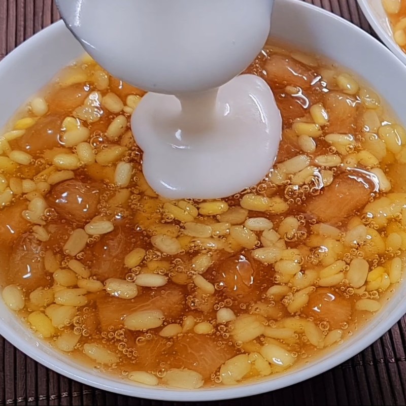 Bước 7 Thành phẩm Chè cùi bưởi