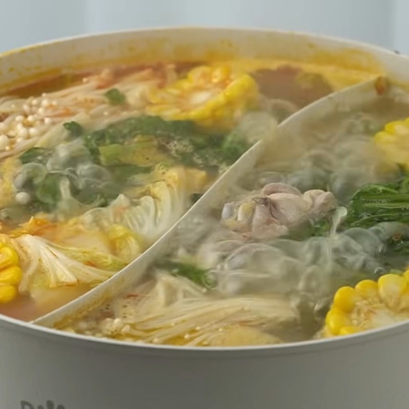 Bước 5 Thành phẩm Lẩu gà miền Bắc