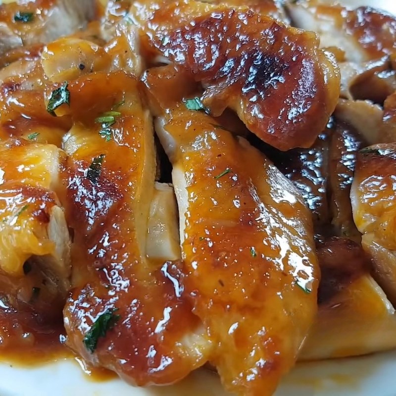 Bước 6 Thành phẩm Gà xào chua ngọt