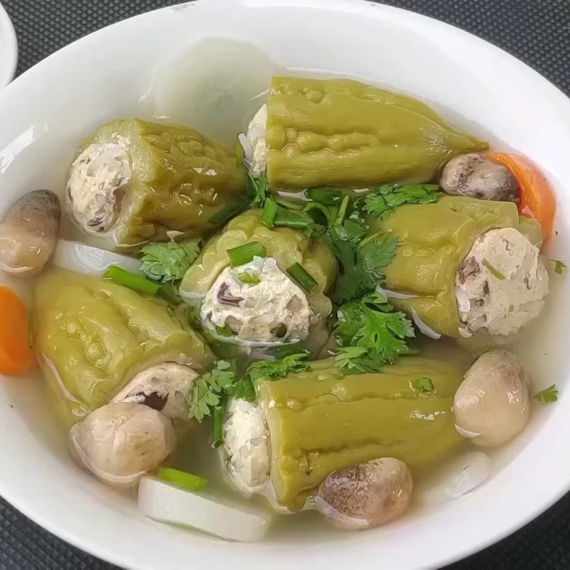 Bước 7 Thành phẩm Khổ qua hầm chay