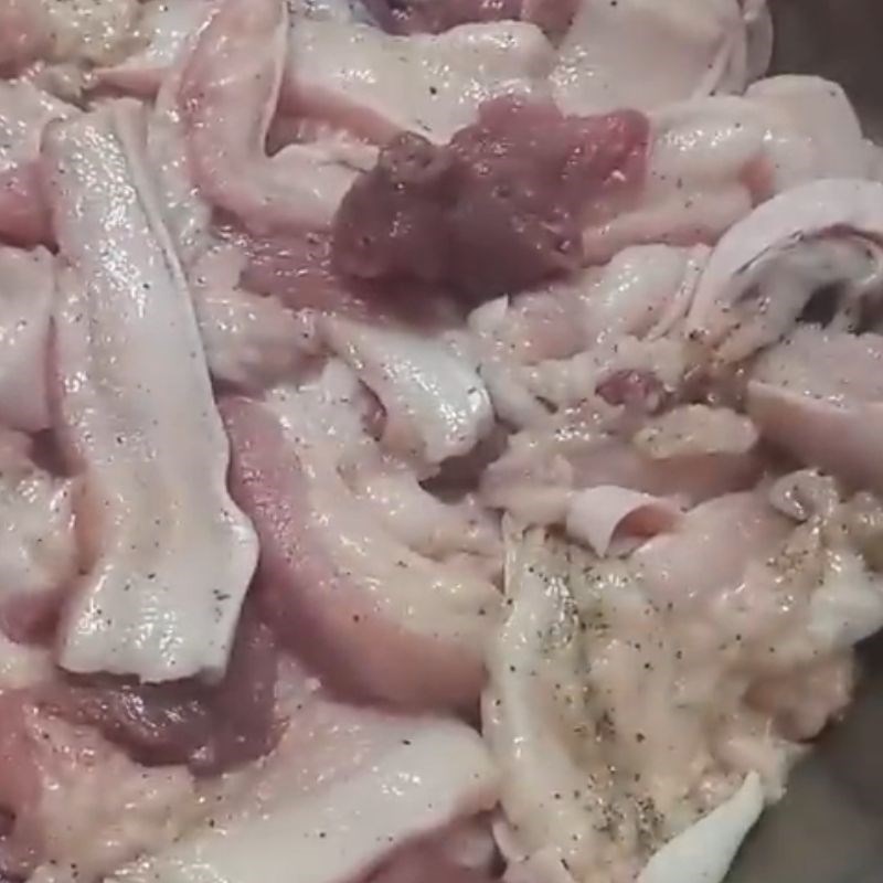 Bước 4 Thành phẩm Ướp thịt gói bánh chưng