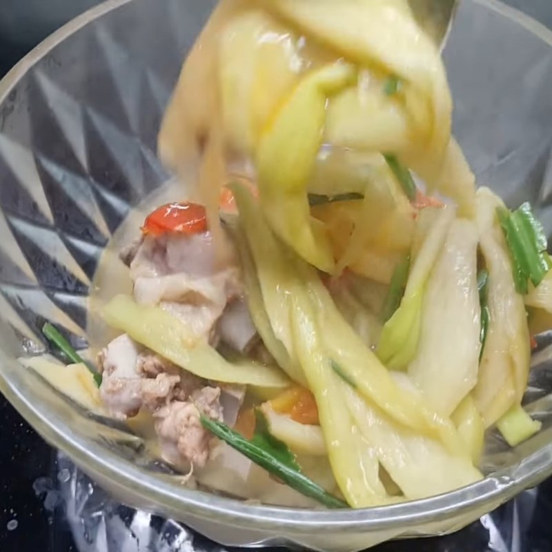 Bước 5 Thành phẩm Canh dọc mùng sườn