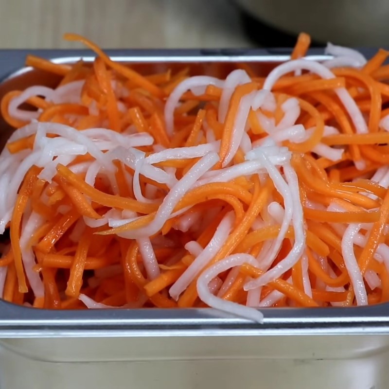 Bước 4 Thành phẩm Đồ chua ăn cơm tấm