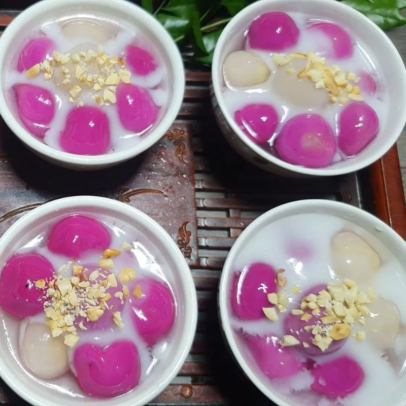 Bước 6 Thành phẩm Chè trôi nước bằng bột năng